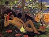 Paul Gauguin Wall Art - The King's Wife